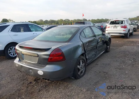 2004 Pontiac Grand Prix Gt2 из США, поврежденный, VIN 2G2WS522X41261344
